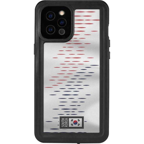 South Korea Soccer Flag iPhone 12 Pro Max Waterproof Case